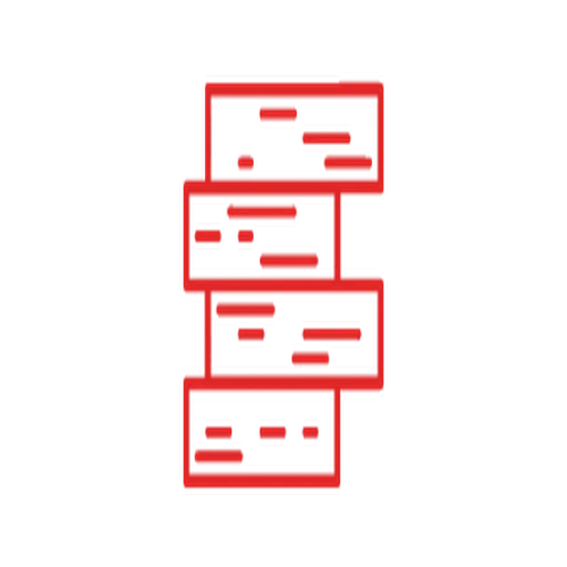 red brick debris icon optimized