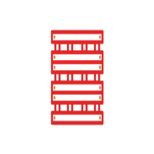 red wood stack icon optimized